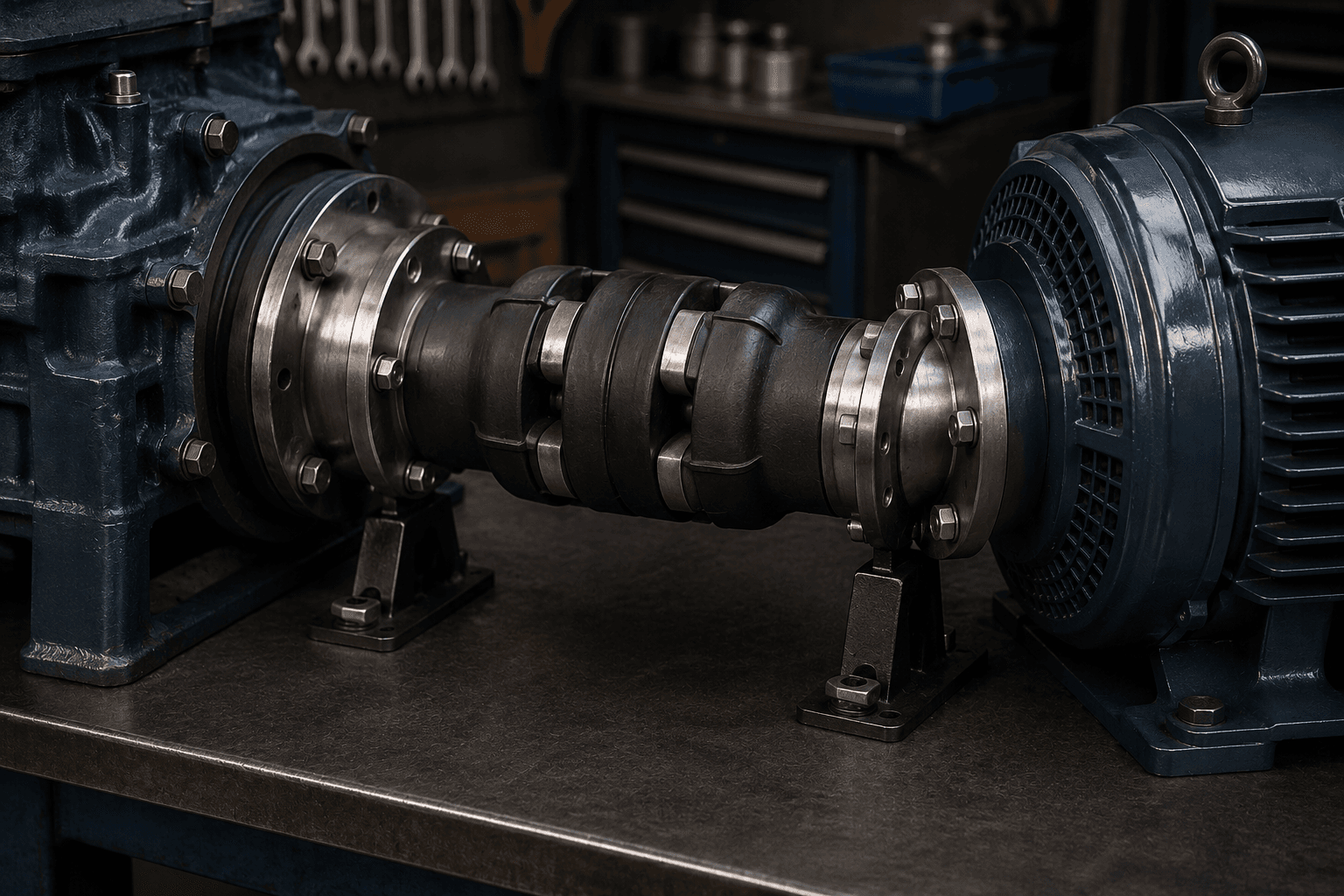 Flexible Coupling - Engine to Alternator